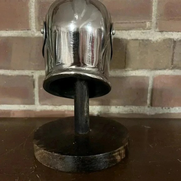 NEW Museum Miniature Medieval Maximilian Armet War Helmet Circa 1500's Decor - Picture 3 of 7